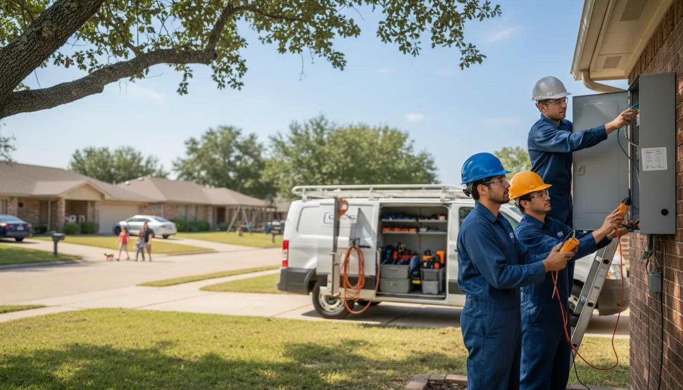 Certified electrician providing emergency electrical services in Mascoutah, IL